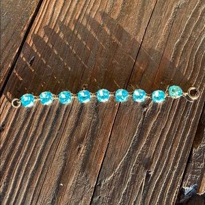 CATHERINE POPESCO BRACELET IN TEAL